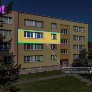 Prodej bytu 4+1 97 m² Paskov, Papírenská