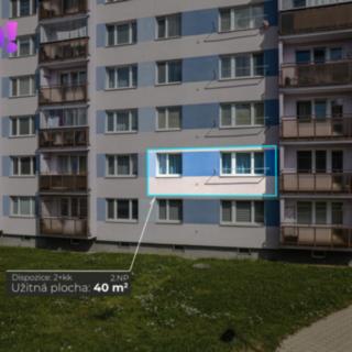 Prodej bytu 2+kk 40 m² Ostrava Výškovice, Břustkova