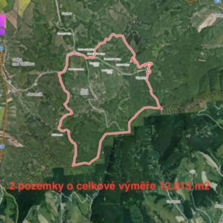 Prodej zemědělské půdy 12815 m² Nová Lhota