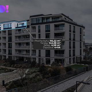 Pronájem bytu 4+kk 115 m² Ostrava Moravská Ostrava, F. X. Riepla