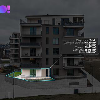 Pronájem bytu 2+kk 161 m² Ostrava Moravská Ostrava, F. X. Riepla