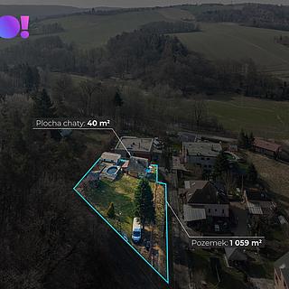 Prodej stavební parcely 1059 m&sup2; Dolní Lhota
