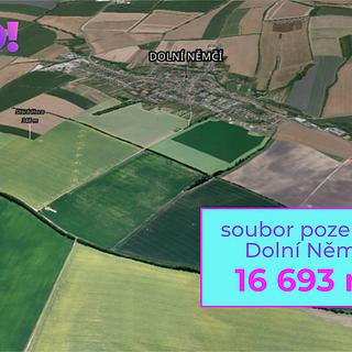Prodej zemědělské půdy 16 693 m² Dolní Němčí
