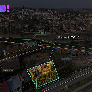 Prodej stavební parcely 699 m² Příbor