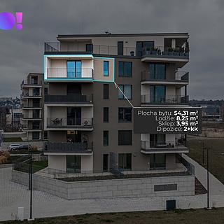 Pronájem bytu 2+kk 54 m² Ostrava