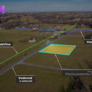 Prodej stavební parcely 1 319 m² Třinec
