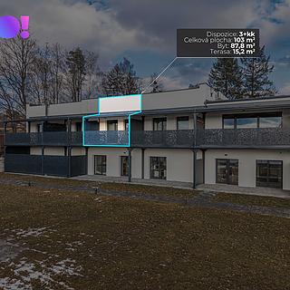 Pronájem bytu 3+kk 103 m² Soběšovice