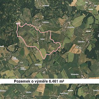 Prodej zemědělské půdy 6 461 m² Rakov