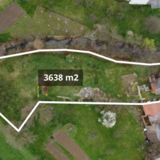 Prodej stavební parcely 3 638 m² Blazice