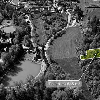 Prodej zahrady 845 m&sup2; Zástřizly