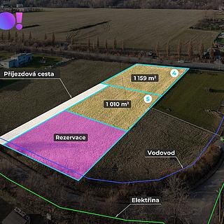 Prodej stavební parcely 1010 m&sup2; Třinec