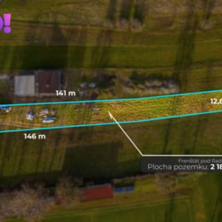 Prodej stavební parcely 2 184 m² Frenštát pod Radhoštěm