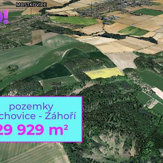 Prodej zemědělské půdy 29 929 m² Prostějov