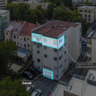 Prodej bytu 3+kk 91 m² Zlín, třída Tomáše Bati