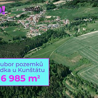 Prodej zemědělské půdy 16 985 m² Kunštát