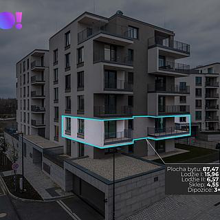 Pronájem bytu 3+kk 87 m² Ostrava