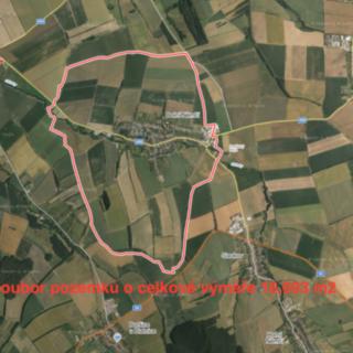 Prodej zemědělské půdy 16693 m² Dolní Němčí