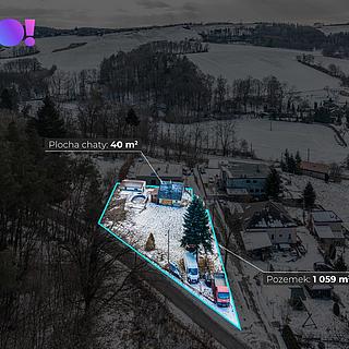 Prodej stavební parcely 1059 m&sup2; Dolní Lhota
