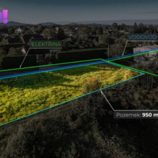 Prodej stavební parcely 950 m² Havířov