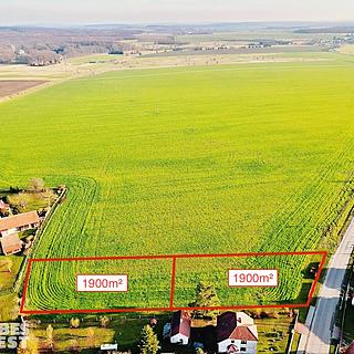 Prodej stavební parcely 1 900 m² Šaplava