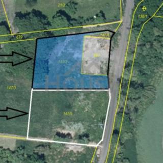 Prodej stavební parcely 1 001 m² Podbořany Pšov