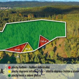 Prodej stavební parcely 36 716 m² Dlouhý Most