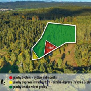 Prodej stavební parcely 15 816 m² Dlouhý Most