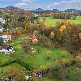 Prodej stavební parcely 3 549 m² Chřibská