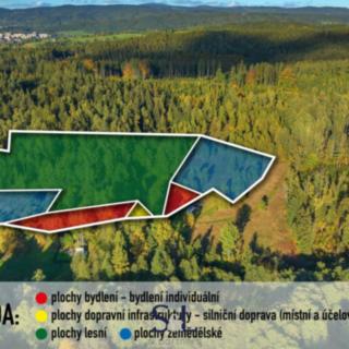 Prodej stavební parcely 36 716 m² Dlouhý Most