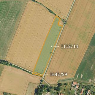 Prodej zemědělské půdy 39803 m² Dolní Roveň