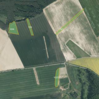 Prodej zemědělské půdy 16 037 m² Myslejovice