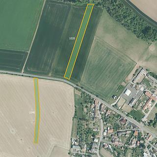 Prodej zemědělské půdy 13 592 m² Počenice-Tetětice Tetětice