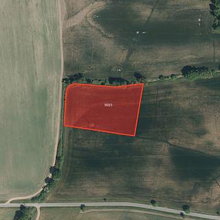 Prodej zemědělské půdy 2 551 m² Rybitví