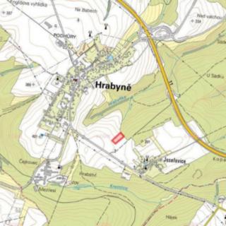 Prodej zemědělské půdy 7289 m² Hrabyně