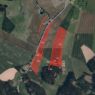 Prodej zemědělské půdy 77 573 m² Nové Město na Moravě Hlinné