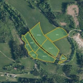 Prodej zemědělské půdy 21482 m² Vysoké nad Jizerou