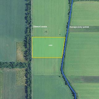 Prodej zemědělské půdy 29664 m&sup2; Dolní Dunajovice
