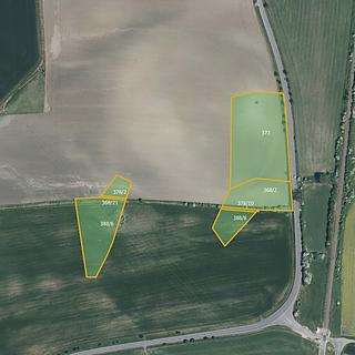 Prodej zemědělské půdy 10689 m&sup2; Očelice