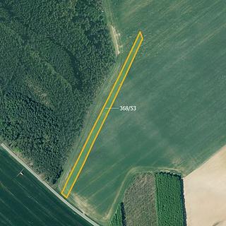 Prodej zemědělské půdy 4937 m² Horní Bříza