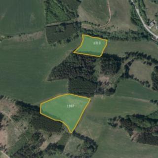 Prodej louky 28 075 m² Vidochov