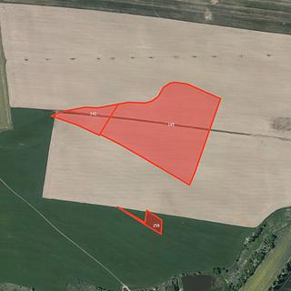 Prodej zemědělské půdy 61 421 m² Suchá Prostředkovice