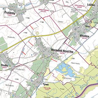 Prodej zemědělské půdy 23 507 m² Moravská Nová Ves