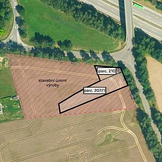 Prodej komerčního pozemku 1 769 m² Hořice