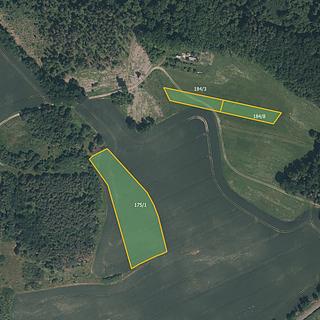 Prodej zemědělské půdy 5 743 m² Čížová Zlivice