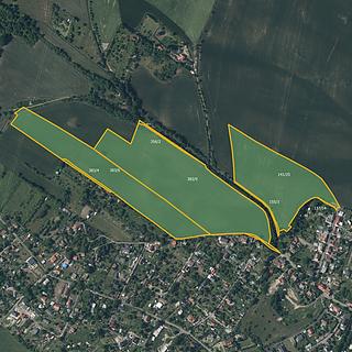 Prodej zemědělské půdy 72 188 m² Lhotka nad Labem