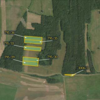 Prodej zemědělské půdy 30138 m² Líšnice