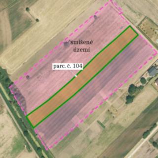 Prodej stavební parcely 5861 m² Křenek