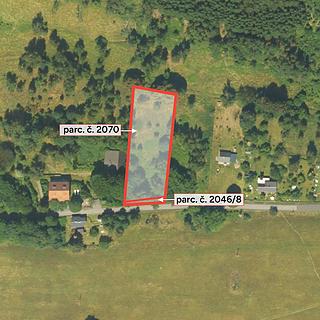 Prodej stavební parcely 2 981 m² Mikulášovice Salmov