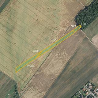 Prodej zemědělské půdy 5868 m² Kuchařovice