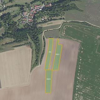 Prodej zemědělské půdy 22210 m&sup2; Vyšehořovice